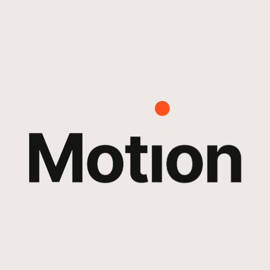 Punto naranja: Un solo punto naranja enlaza interruptor, tipografía, muelle, formas, anillo 3D y semitono hasta el lema · 15 s