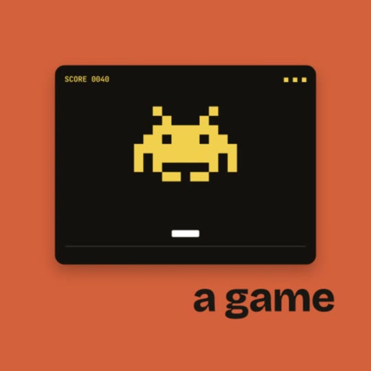 Spot de promo: ¿qué quieres crear?: Spot cinético de 18 s con cortes de color: pregunta, app, historia, plan, juego, web y código, y cierre de marca con CTA. · 18 s